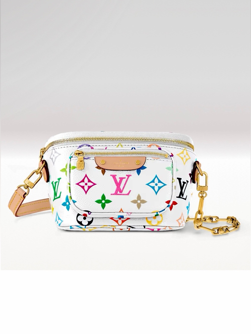 Louis Vuitton Murakami Mini Bum Bag SOLD OUT! BNIB Multicolor Monogram